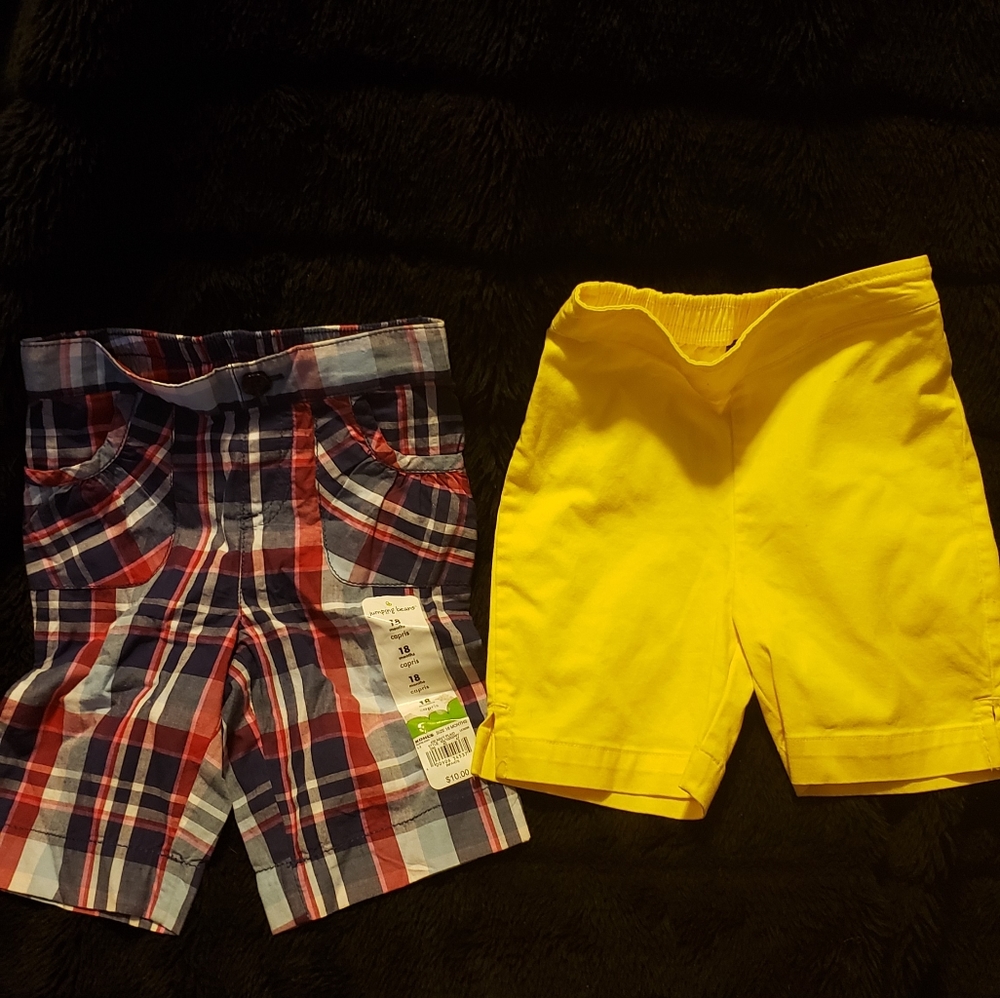 2 pair of bermuda shorts